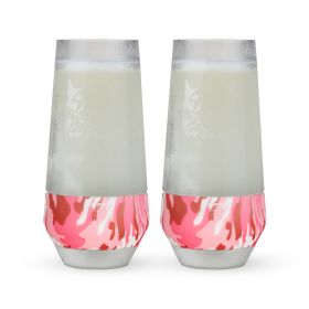 Champagne FREEZE in Pink Camo (set of 2) by HOST