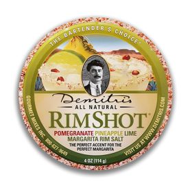 Demitris Rim Shot Margarita Rim Salt 4 oz