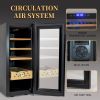 35L Cigar Humidors with Cooling and Heating Function , 250Counts Capacity Cigar Humidor Humidifiers with Constant Temperature Controller, Father's Day