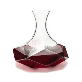 Seneca Crystal Faceted  Wine Decanter Viski