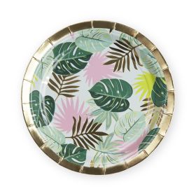 Monstera Appetizer Plate