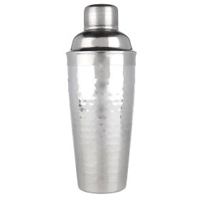 Irving Hammered Cocktail Shaker In Stainless Steel Viski