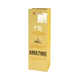 You Are Amazing Single-Bottle Wine Bag by Cakewalk