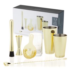 7-piece Belmont Bar Essentials Set Viski