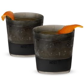 Whiskey FREEZE Cooling Cup in Smoke (set of 2) by HOST