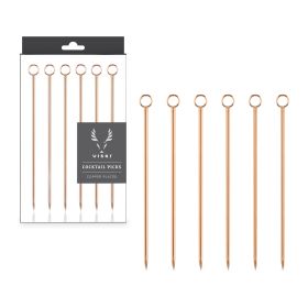 Summit Cocktail Picks in Copper Viski