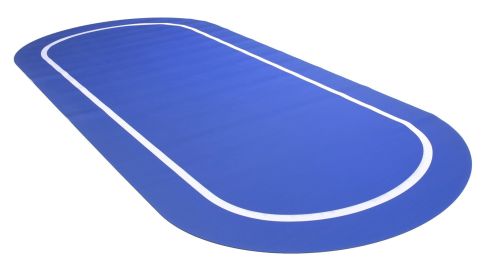 Rollout Poker Table Top - Blue