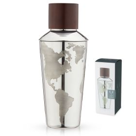 Globe Cocktail Shaker in Silver Viski