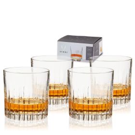 Reserve Milo Crystal Neat Glasses  Viski