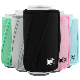 Insta-Chill Slim Can Sleeve in Black by HOST