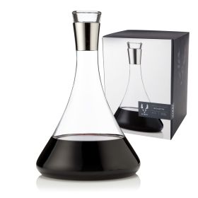 Irving Chrome-Rim Wine Decanter Viski