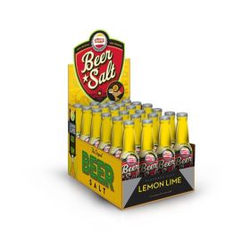 Lemon Lime Beer Salt Counter Display