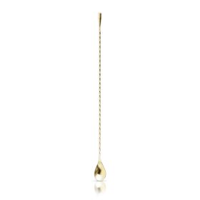 Belmont 40cm Weighted Barspoon in Gold Viski