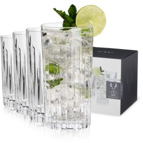 Reserve Milo Crystal Highball Glasses Viski