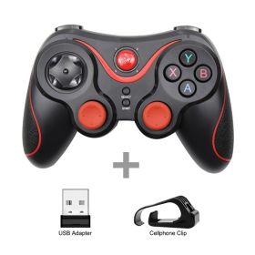 T3 X3 Wireless Joystick Gamepad PC Game Controller Support Bluetooth BT3.0 Joystick For Mobile Phone Tablet TV Box Holder (Color: 02, Ships From: China)