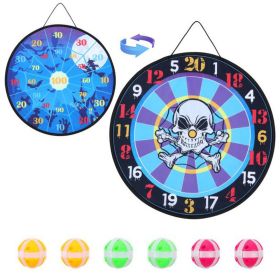 Family Party Game Night Dartboard Game Set (Color: As pic show, Type: Style A)